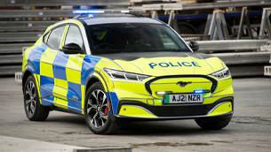 ford  develops law enforcement version of the mustang mach-e 