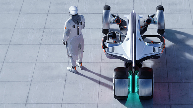 SAIC Design showcases the futuristic R RYZR concept