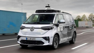volkswagen, argo ai and moia show first id.buzz autonomous prototype