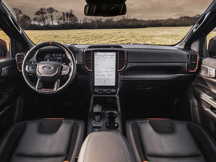 Ford Ranger Rraptor Interior (2023)