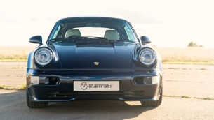 everrati unveils world’s first electrified porsche 911 (964) wide body cabriolet