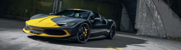 NOVITEC Ferrari 296 GTB hybrid sports car