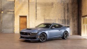 ford mustang dark horse matte clear film